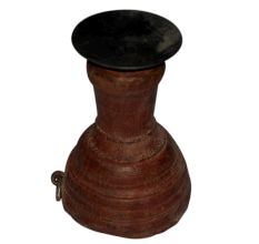 Hand Made Wooden Candle Stand-13